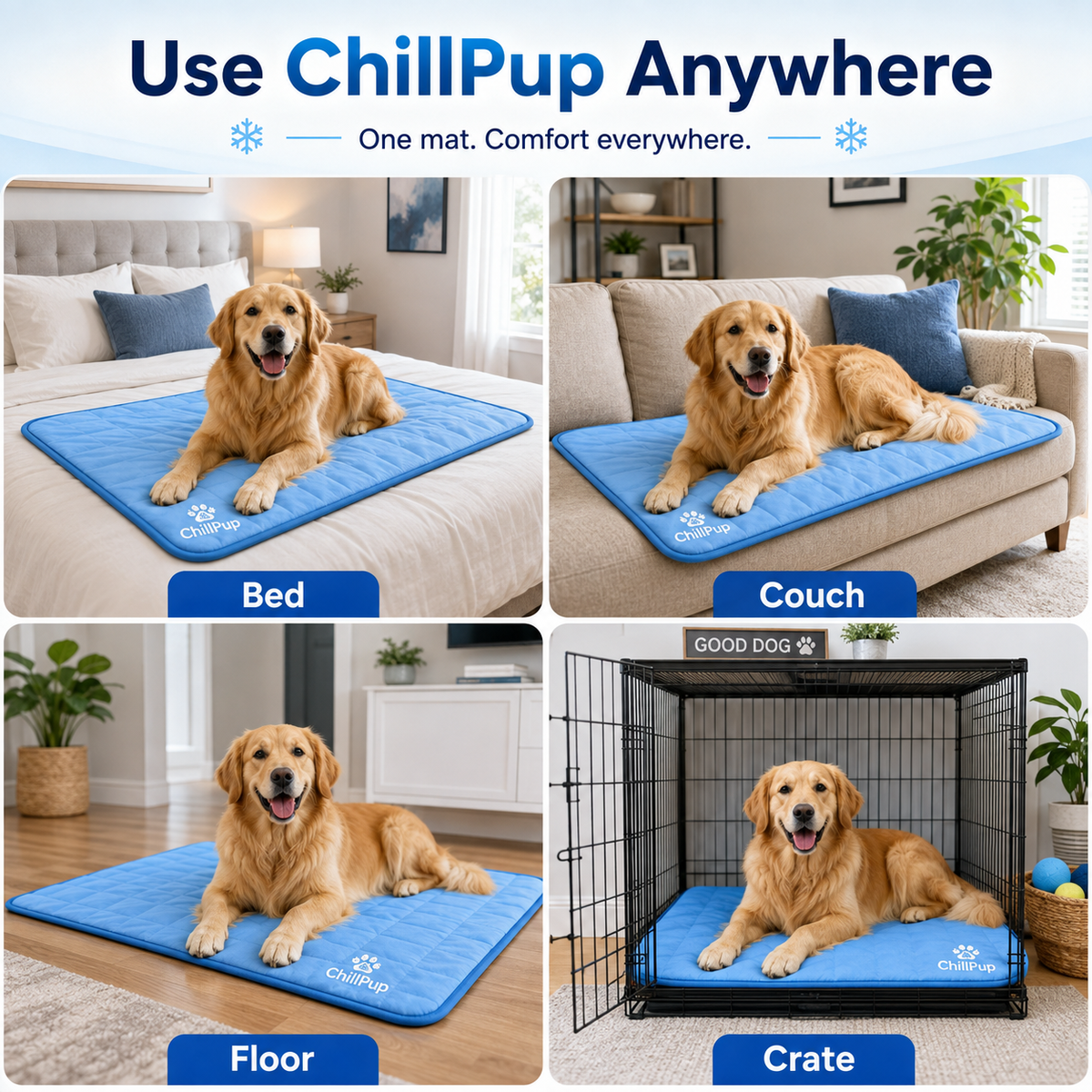 Chillpup™ - Self-Cooling Dog Mat 2.0