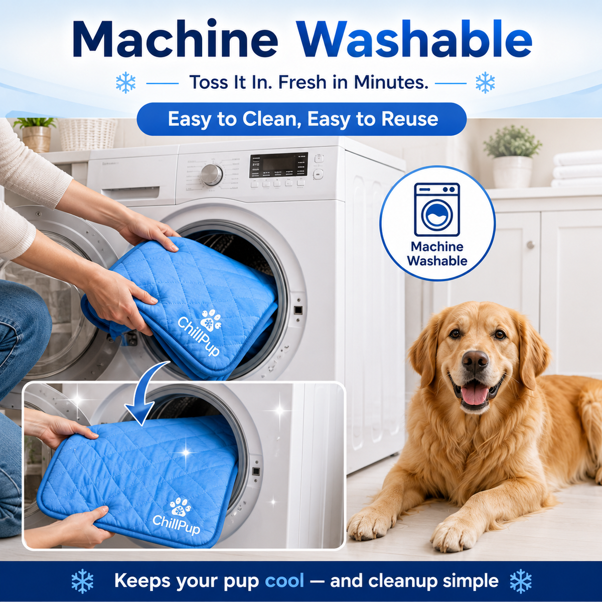 Chillpup™ - Self-Cooling Dog Mat 2.0
